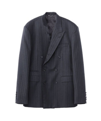 ジャケット ＷＯＯＬ ＡＳＹＭＭＥＴＥＲＹ ＬＡＰＥＬ ＪＡＣＫＥＴ １Ｂ００８ー０１２４ー１０ | JOHN LAWRENCE SULLIVAN  (Men)/ジョン ローレンス サリバン | 三越伊勢丹オンラインストア・通販【公式】